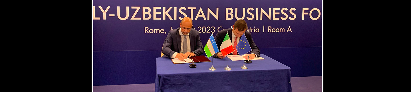Мы подписали Меморандум о Взаимопонимании с нашими деловыми партнерами на рынке Узбекистана